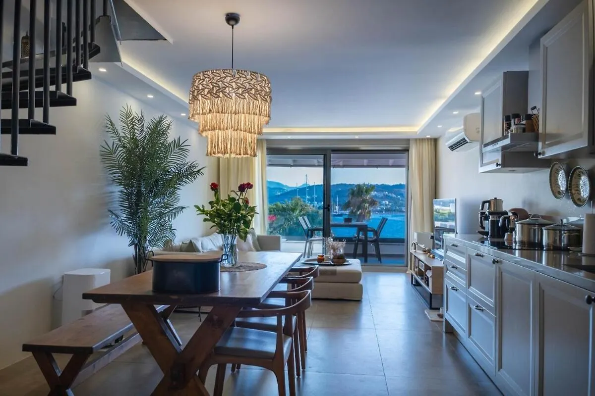 Сasa de vacaciones La Mer Bodrum With Private Beach